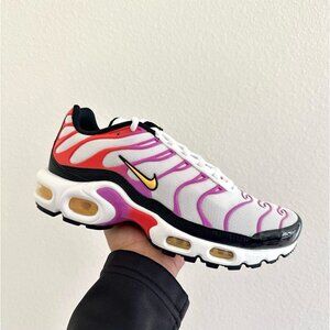6 Women’s Nike Air Max Plus TN White Sneakers Retro Running Trainers Shoes